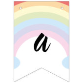 Bannière À Fanions Guirlande anniversaire heureux dessin d'Arc (Deuxième drapeau)