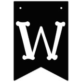 Bannière À Fanions Halloween de chats célestes de sorcières (Deuxième drapeau)