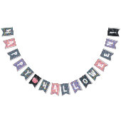 Bannière À Fanions Halloween drôle (Tout)