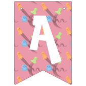 Bannière À Fanions Halloween drôle (Deuxième drapeau)