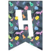 Bannière À Fanions Halloween drôle (Premier drapeau)