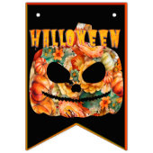 Bannière À Fanions Halloween flags hanging for october night party (Deuxième drapeau)