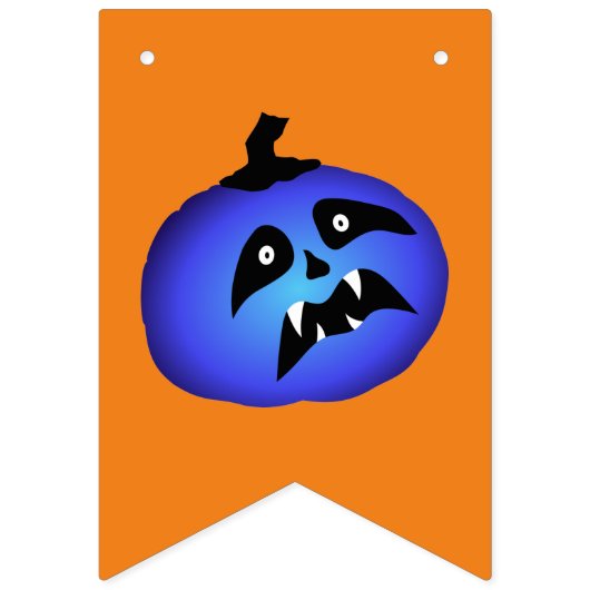 Bannière À Fanions Halloween Girlande scary (Deuxième drapeau)