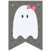 Bannière À Fanions Halloween Joyeux anniversaire (Premier drapeau)