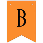 Bannière À Fanions Halloween Personnalisé (Deuxième drapeau)