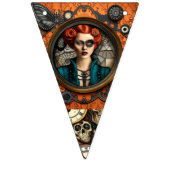 Bannière À Fanions Halloween Steampunk (Deuxième drapeau)