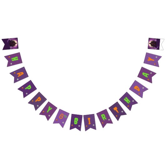 Bannière À Fanions Halloween Theme Anniversaire de enfant Party (Tout)