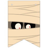 Bannière À Fanions Halloween Trick ou traiter mignonne maman yeux cro (Deuxième drapeau)