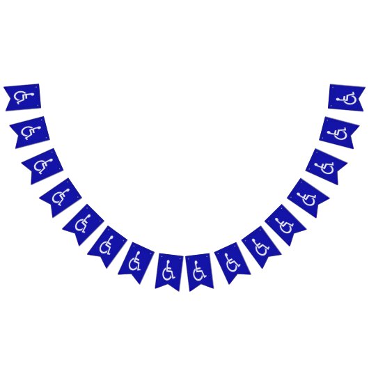 Bannière À Fanions Handicapés handicapés (Tout)