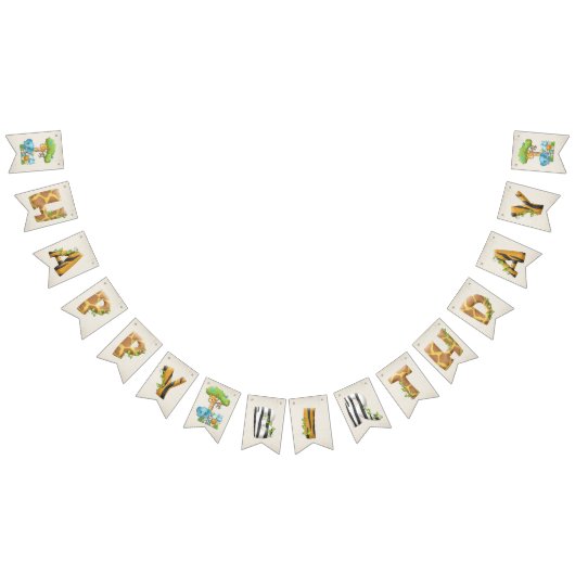 Bannière À Fanions Happy Birthday Banner Wild (Tout)