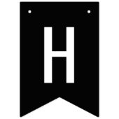 Bannière À Fanions Happy Halloween personnalisable (Premier drapeau)