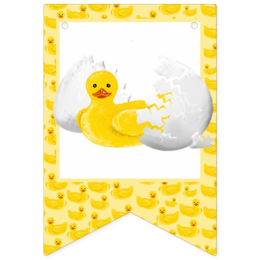 Bannière À Fanions Hatching Bientôt (Premier drapeau)