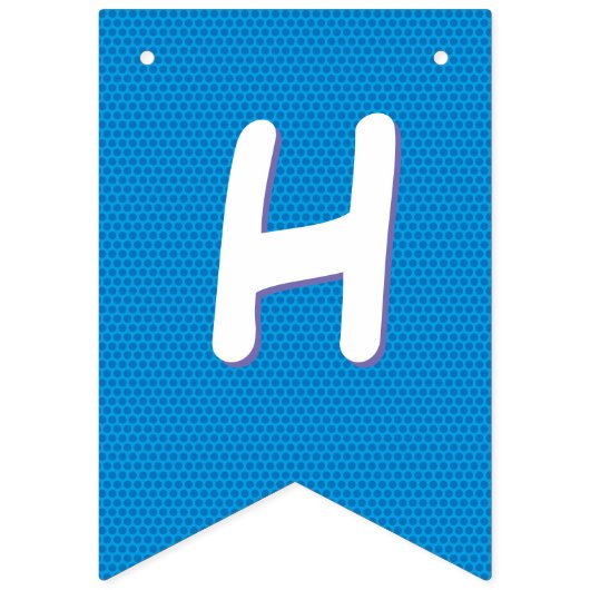 BANNIÈRE À FANIONS HEUREUX 18 BANNIVERSAIRE DE B.D. (Deuxième drapeau)