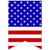 Bannière À Fanions Heureux 4 juillet (Premier drapeau)