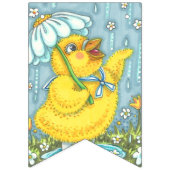 Bannière À Fanions HEUREUX PRINTEMPS BÉBÉ CHICK BUNTING BANNER Person (Premier drapeau)