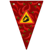 Bannière À Fanions Hot pepper danger (Deuxième drapeau)