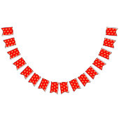 Bannière À Fanions Ice-cream Vivid red (Tout)