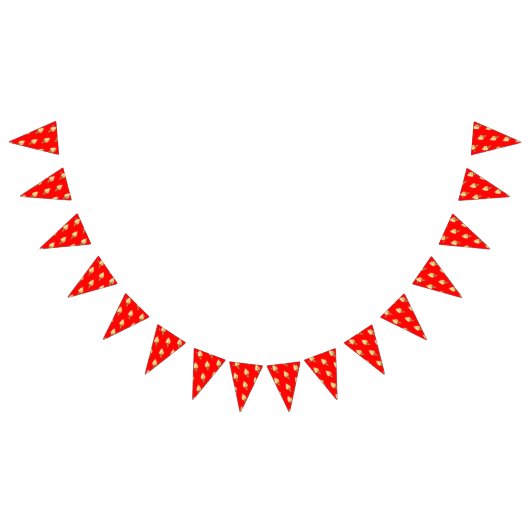 Bannière À Fanions Ice-cream Vivid red (Tout)