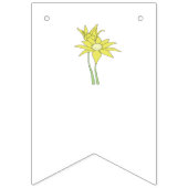 Bannière À Fanions Idées élégantes simples modernes de mariage de (Premier drapeau)