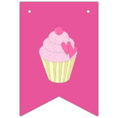 Bannière À Fanions illusima Cupcakes décorés (Premier drapeau)