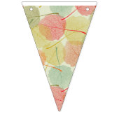 Bannière À Fanions illustrations papier numérique automne bois (Troisième drapeau)