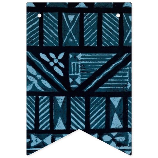 Bannière À Fanions Impression hawaïenne (Troisième drapeau)