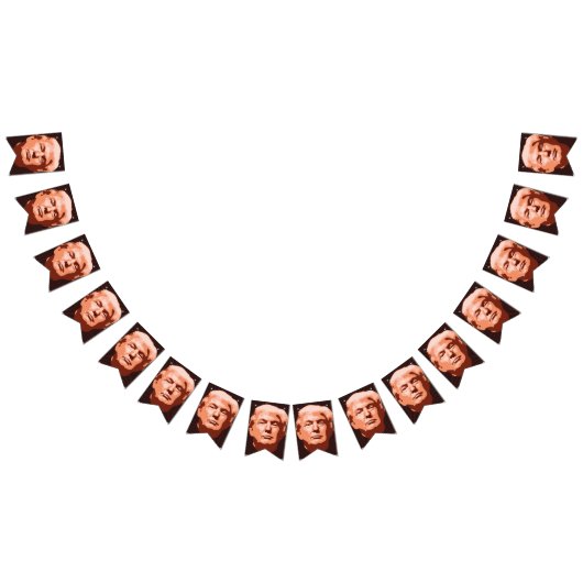 Bannière À Fanions Inauguration de Trump 2017 (Tout)