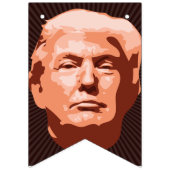 Bannière À Fanions Inauguration de Trump 2017 (Premier drapeau)