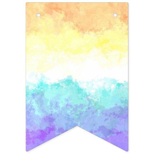 Bannière À Fanions Indicateur Abstrait de la fierté Genderfaun (Premier drapeau)