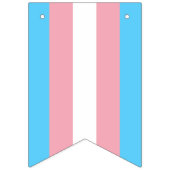 Bannière À Fanions Indicateur de la fierté transgenre (Premier drapeau)