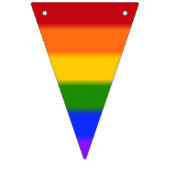 Bannière À Fanions Indicateur Gay pride de secours v2 (Premier drapeau)