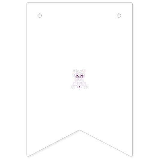 Bannière À Fanions Indicateurs de transfert personnalisés | Décor ann (Troisième drapeau)