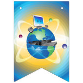Bannière À Fanions Informatique (Deuxième drapeau)