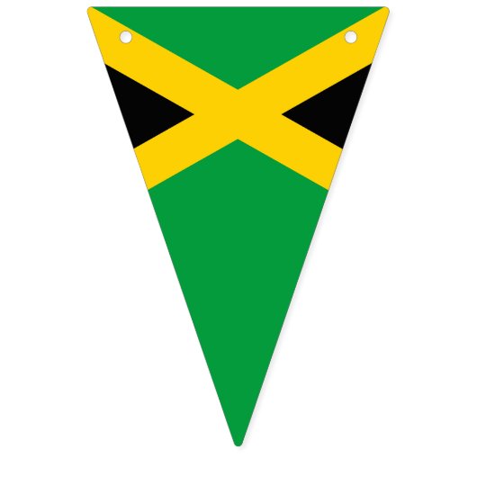 Bannière À Fanions Jamaican Flag Happy Birthday (Premier drapeau)