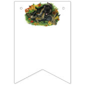 Bannière À Fanions Jardin de chiots (Troisième drapeau)