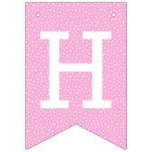 Bannière À Fanions Jardin de fées enchanté Joyeux anniversaire (Deuxième drapeau)