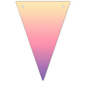 Bannière À Fanions Jardin des papillons Joyeux pavés d'anniversaire (Premier drapeau)