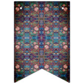 Bannière À Fanions Jardin rose (Premier drapeau)