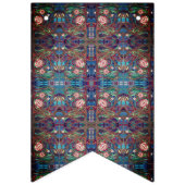 Bannière À Fanions Jardin rose (Troisième drapeau)