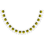 Bannière À Fanions Jaune cool + votre dos. & idées (Tout)