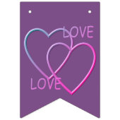 Bannière À Fanions je t'aime (Premier drapeau)