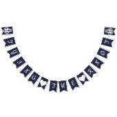 Bannière À Fanions Jetée De Bouton Nautique (Tout)