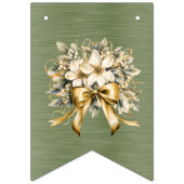 Bannière À Fanions Jeu d'invitation de fraises blanches (Premier drapeau)