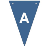 Bannière À Fanions Jeu Match Tennis Court Bleu (Troisième drapeau)