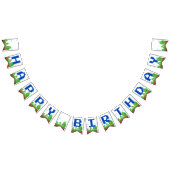 Bannière À Fanions Jeu Vidéo Retro Joyeux Anniversaire (Tout)