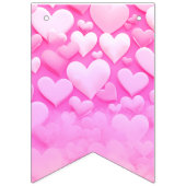 Bannière À Fanions JEUX ANNIVERSAIRE Soeurs roses (Premier drapeau)