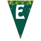 Bannière À Fanions JEUX de Noël VERT ROUGE (Troisième drapeau)