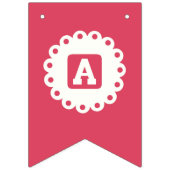 BANNIÈRE À FANIONS JOLI ANNIVERSAIRE (Troisième drapeau)