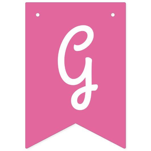 Bannière À Fanions Joli Bunting Colorful Graduation (Troisième drapeau)