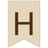 Bannière À Fanions Joli Halloween Citrouille (Premier drapeau)